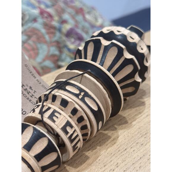 NWT 14" Verve Culture Wooden Traditional Molinillo Whisk Hand Carved Alder Wood - Picture 10 of 13